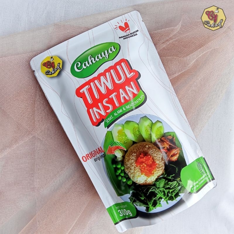 

Tiwul Instan Cahaya/Original/Tiwul/300gram/thiwul/instan