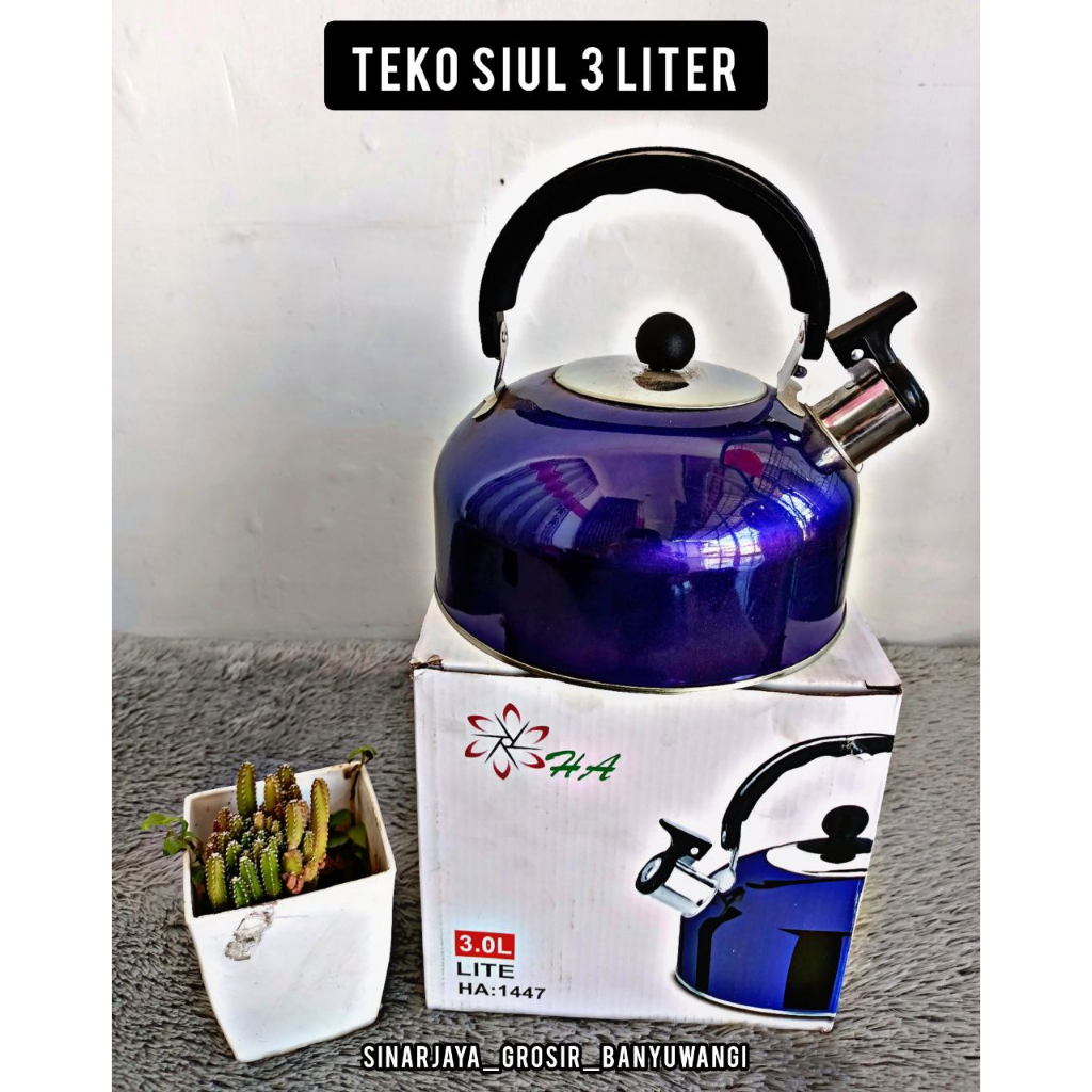 Teko siul 3 liter/Teko Pemanas Air