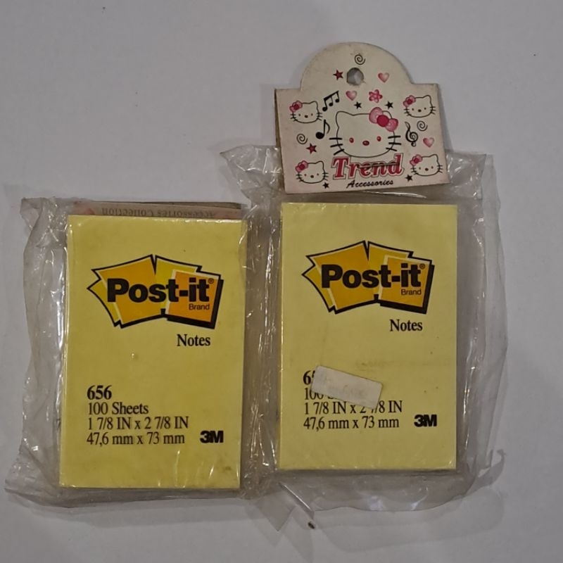 

9 Pcs Post it 656 merk 3M