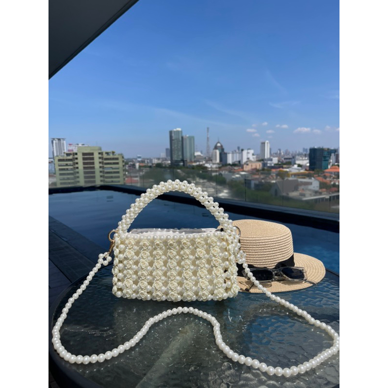 ROSELlA BEADS BAG / BEADED BAG / TAS MUTIARA / TAS MANIK / TAS MONTE / TAS UNIK / TAS LEBARAN / TAS 
