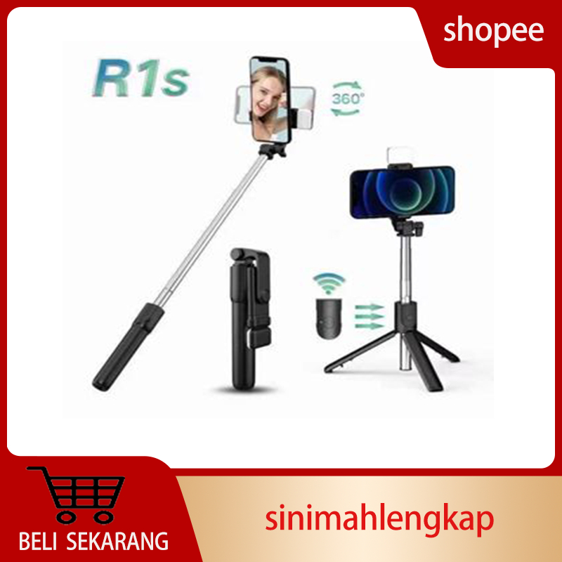 Led Selfie Stick Bluetooth Remote Control Tongsis Tripod Led 3IN1 Selfie Stick Tripod Bluetooth Remo