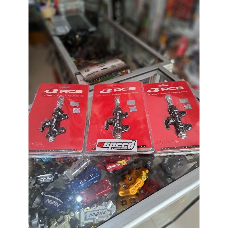 master rem belakang rcb  mx king ninja r15 cbr dll