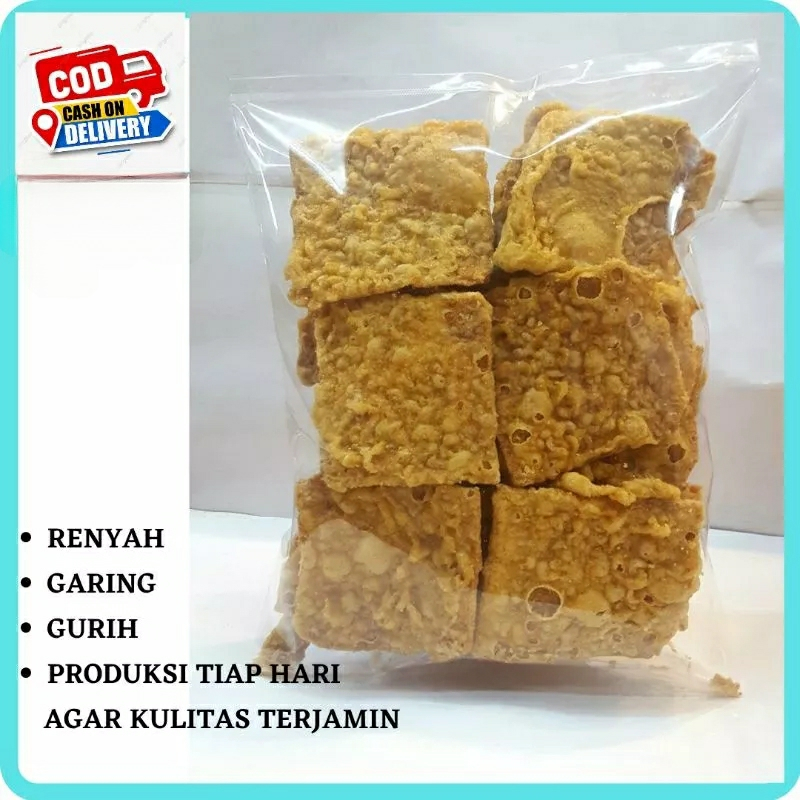 

Tempe Crispy | Tempe Asin Original | cemilan keripik tempe goreng original kiloan oleh oleh Garut