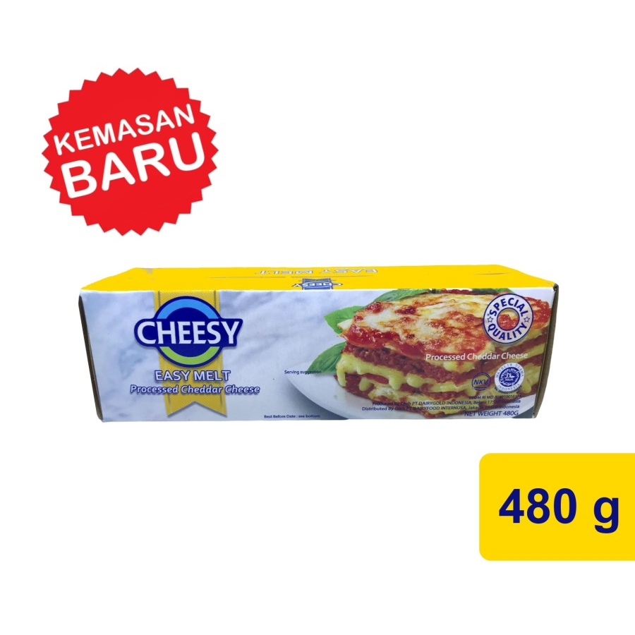 

Tercepat - Cheesy Easy Melt 480 gr - Keju Meleleh Halal