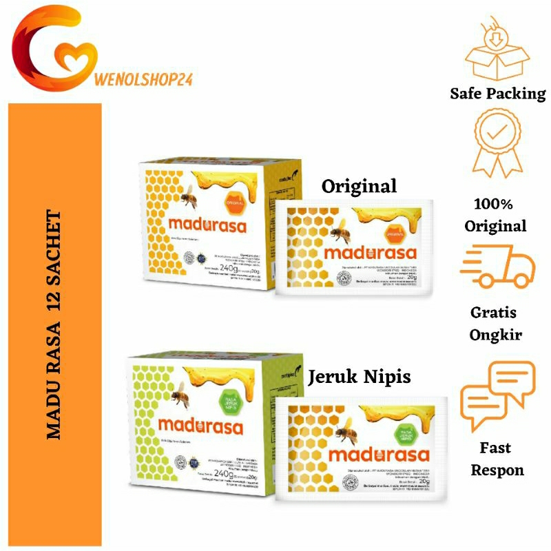 

MaduRasa 12 Sachet (BOX)