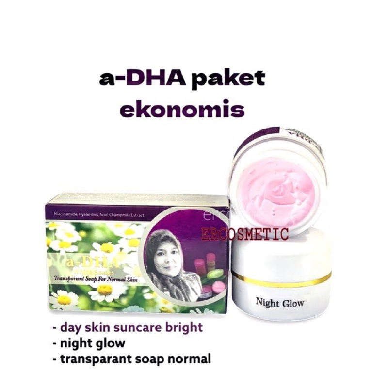 a-DHA SKINCARE PAKET EKONOMIS