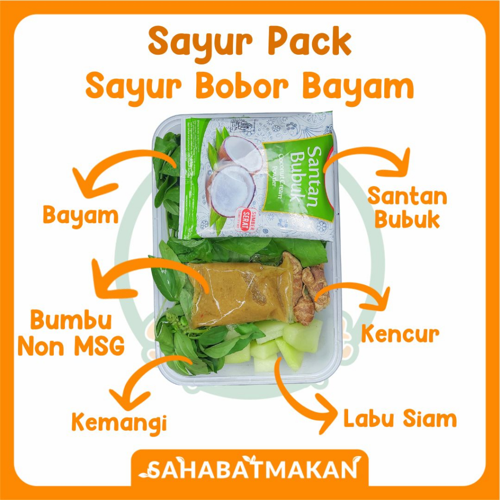 

Sayur Bobor Bayam - Sayur Pack / Sayur Prep / Sayur Instant — Sahabat Makan Sayur Jogja