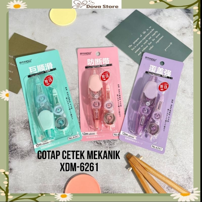 

CORRECTION TAPE CETEK MEKANIK FREE REFIL XDM 6261