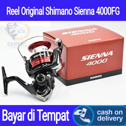 Shimano Sienna 4000FG Reel Pancing / Rel Shimano Sienna 4000FG Original