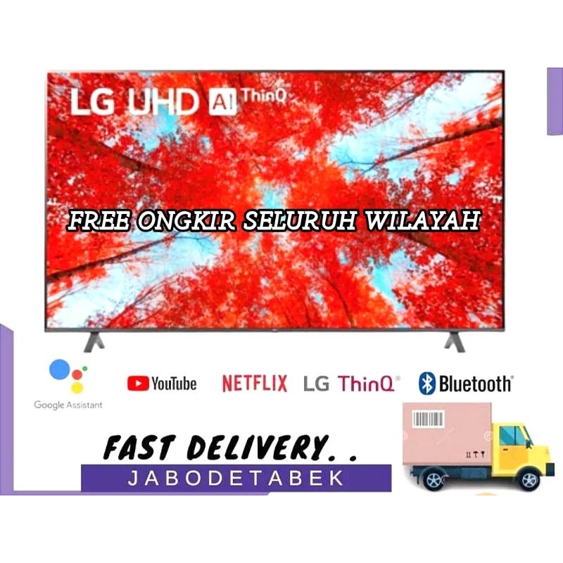 TV LG NANOCELL 55NANO76 α5 Gen5 AI Processor UHD 4K - LG NANO CELL 55 INCH UHD 4K - FREE ONGKIR