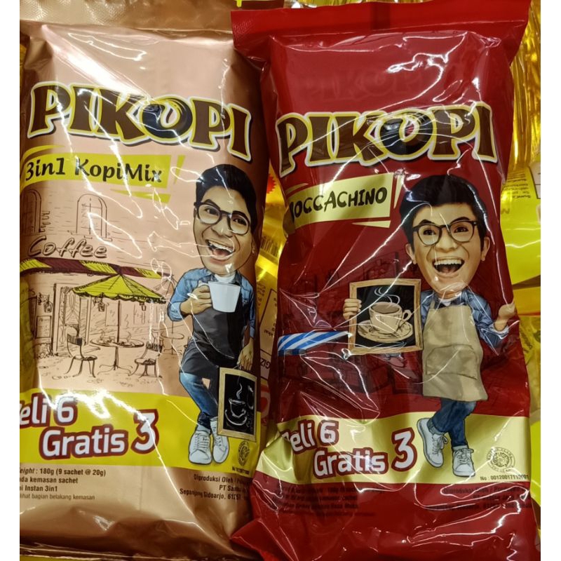 

Pikopi kopi mix/moccachino isi 9