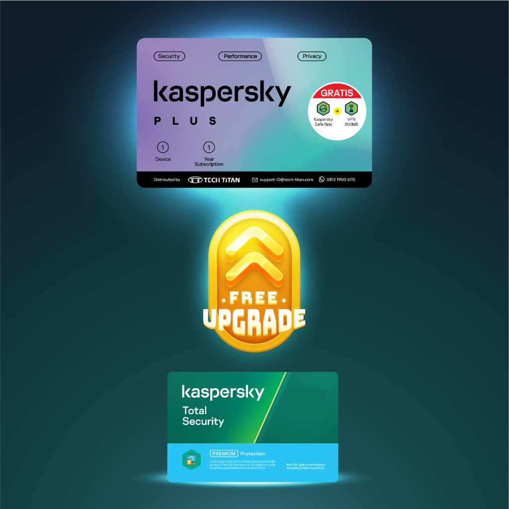 Kaspersky Plus - 1 Device 1 Year / kaspersky Plus Total Security 1 User