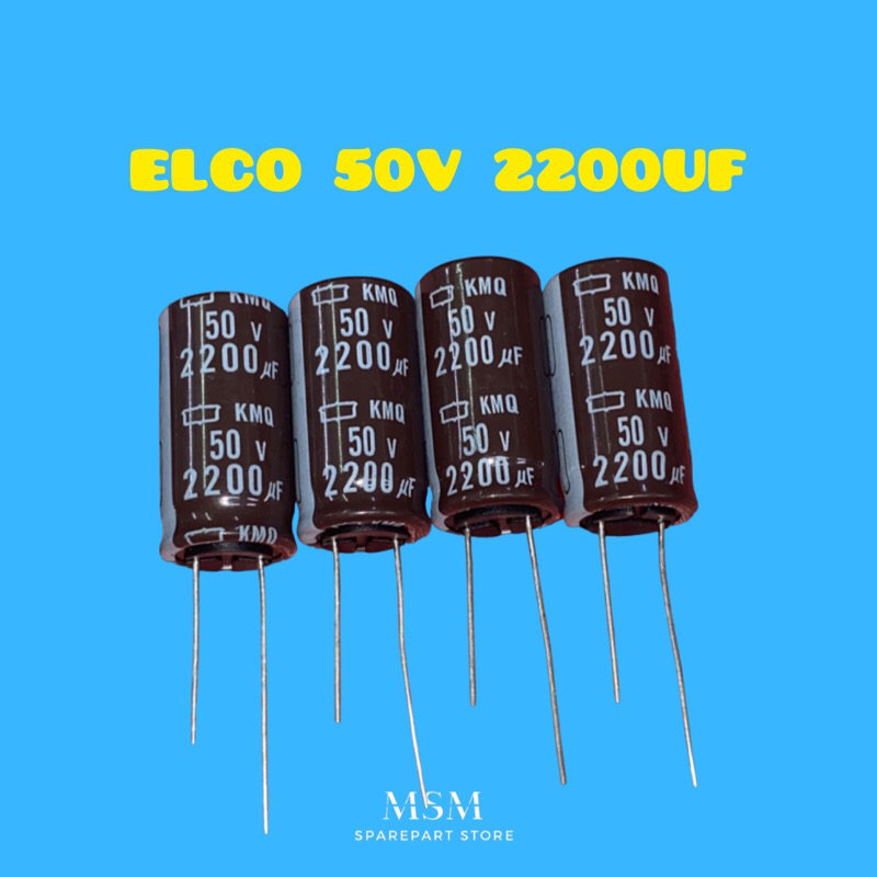 ELCO 50V 2200UF