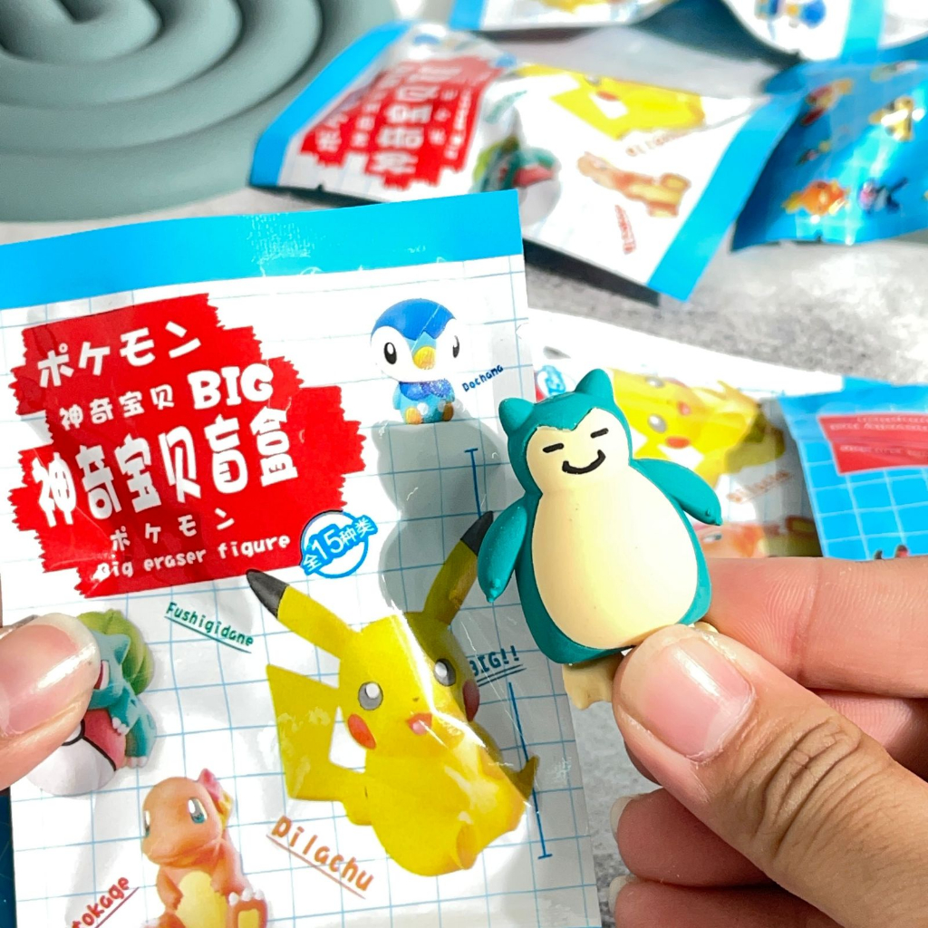 

Penghapus Mystery Bag Pokemon kode b-1000 eraser miniatur pokemon apusan isi random penghapus viral unik kekinian harga terjangkau souvenir dan hadiah