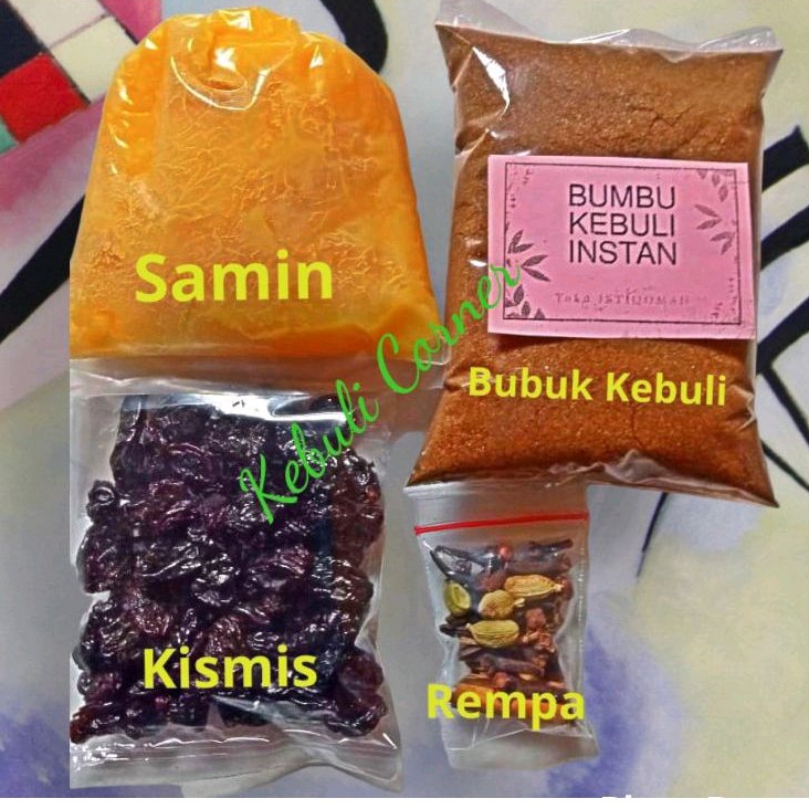 

Promo Bumbu Nasi kebuli paket Hemat untuk 1 kg Beras