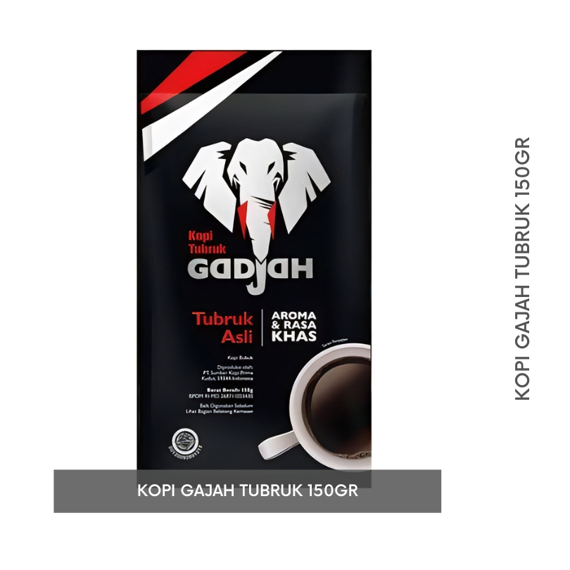 

Kopi Gajah Tubruk 150gr