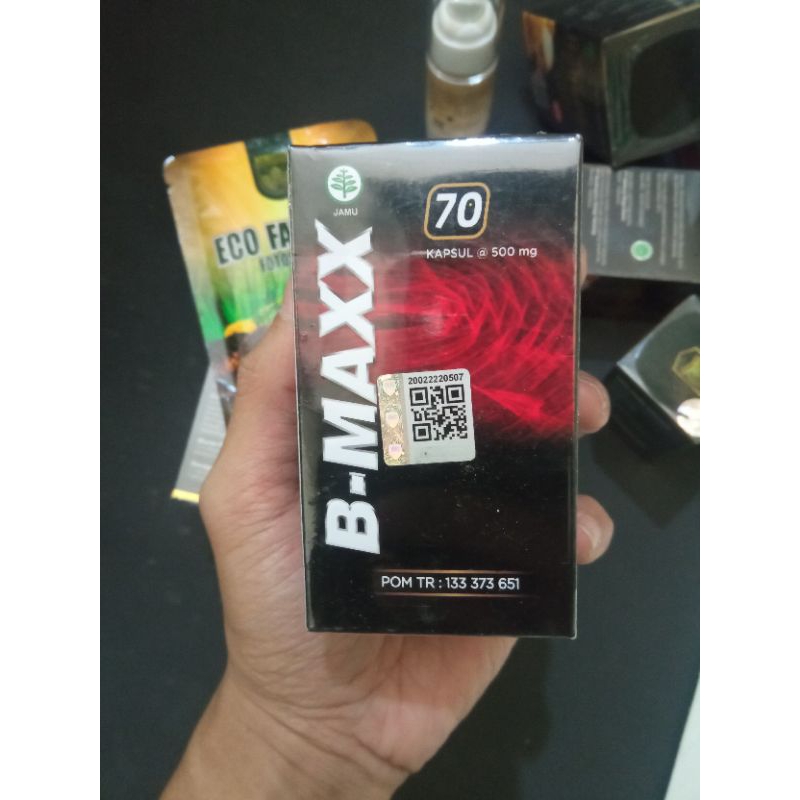 B maxx original 100% isi 70 kapsul