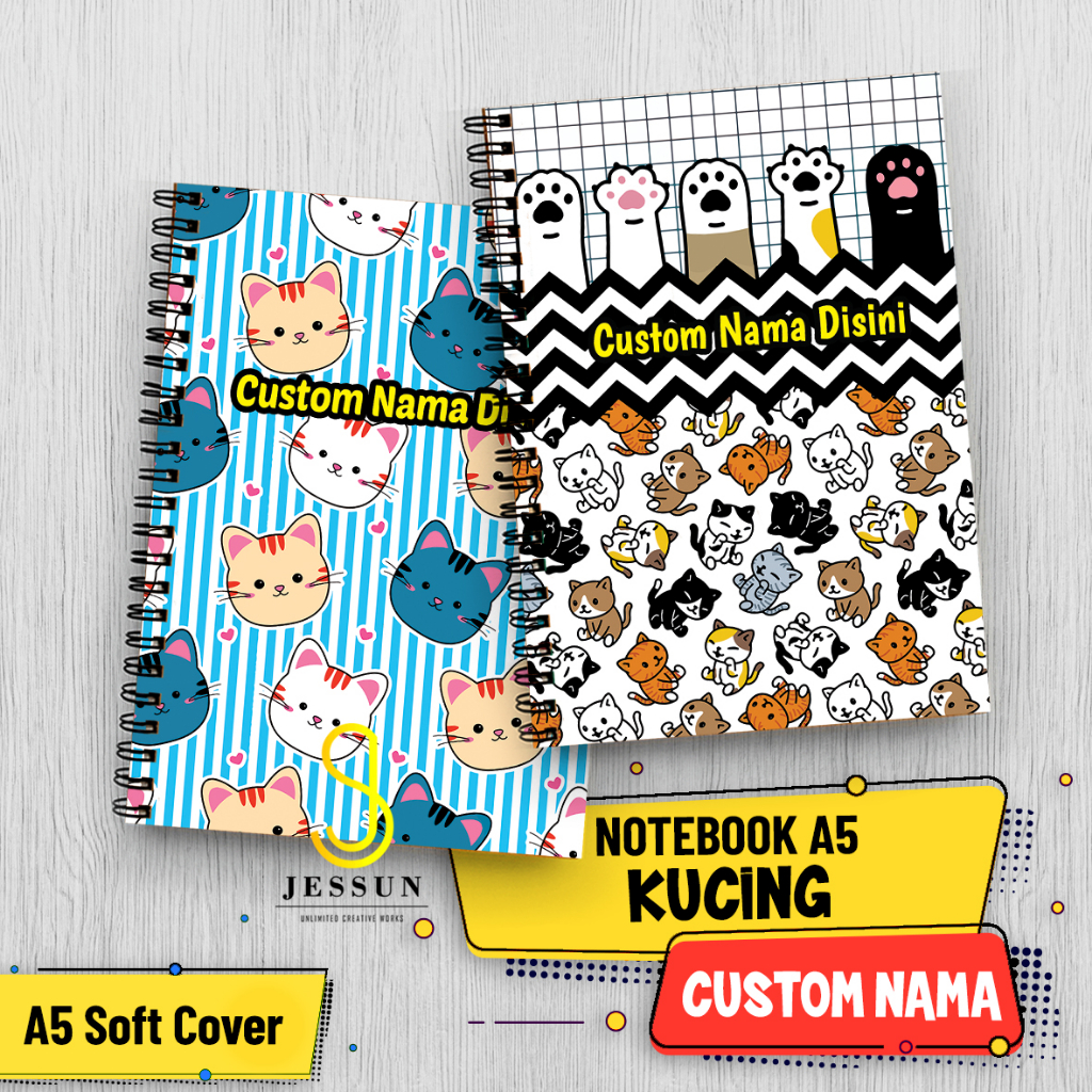 

NOTEBOOK CUSTOM NAMA