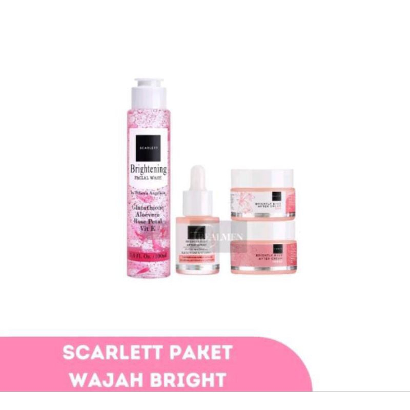 PAKET WAJAH SCARLETT BRIGHT