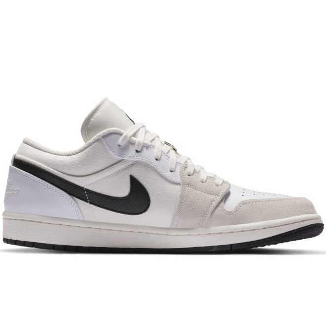 Nike Air Jordan 1 Low Astrograbber White Black