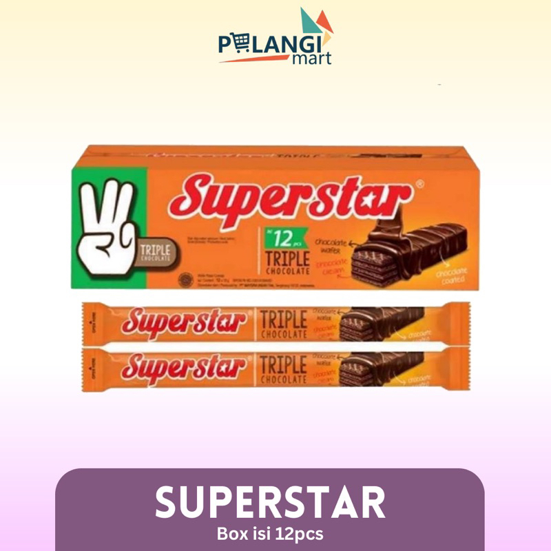 

SUPERSTAR TRIPLE CHOCOLATE BOX ISI (20+1) @16 GR