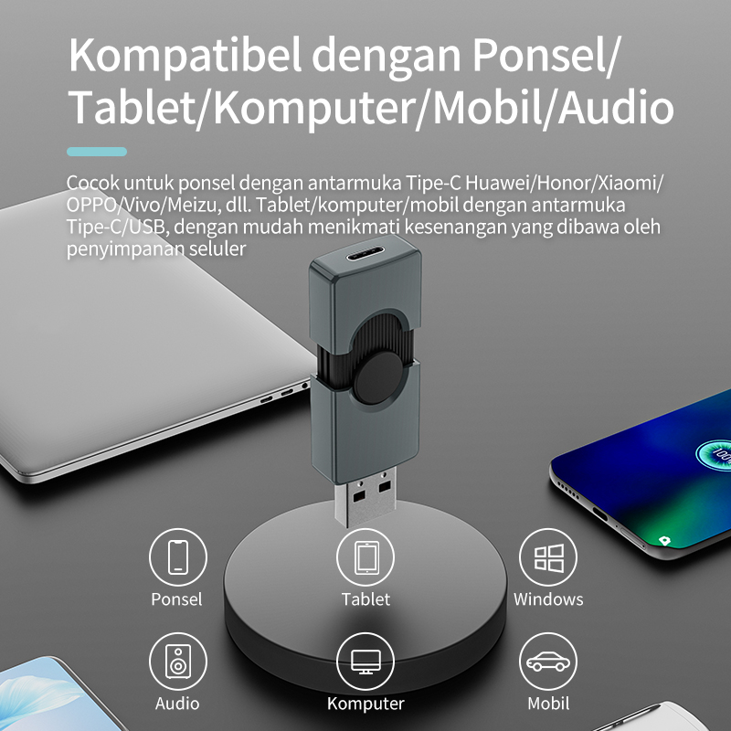 [HOT]BASIKE Flashdisk OTG Type C 128GB/256GB/64GB 240MBps High-Speed Reading for Komputer dan Ponsel-6