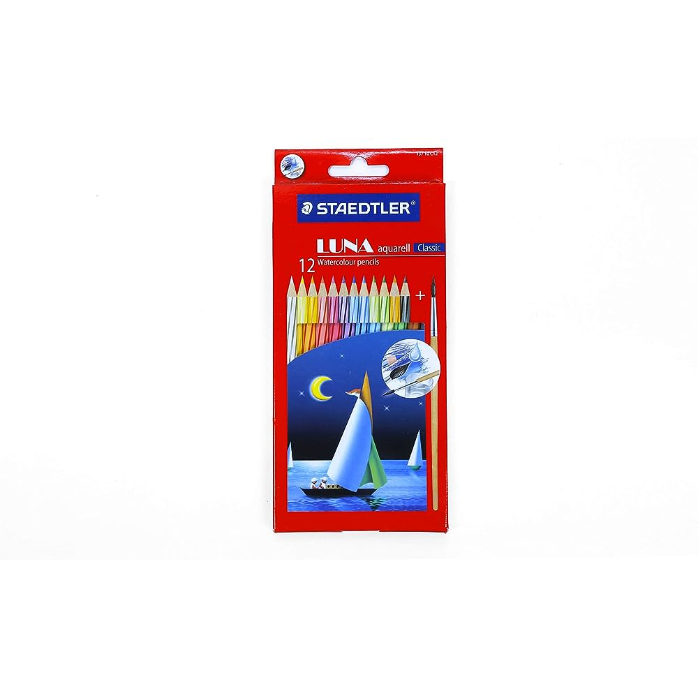 

Pensil Warna Panjang Staedtler Luna Watercolour 12 Colour