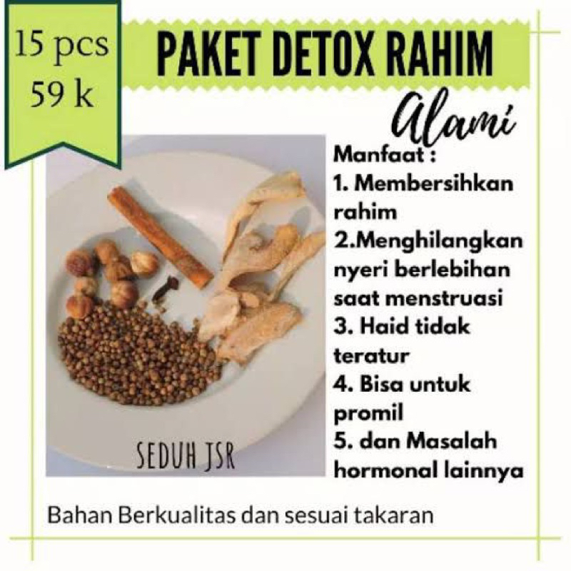 

Paket Detox Rahim JSR