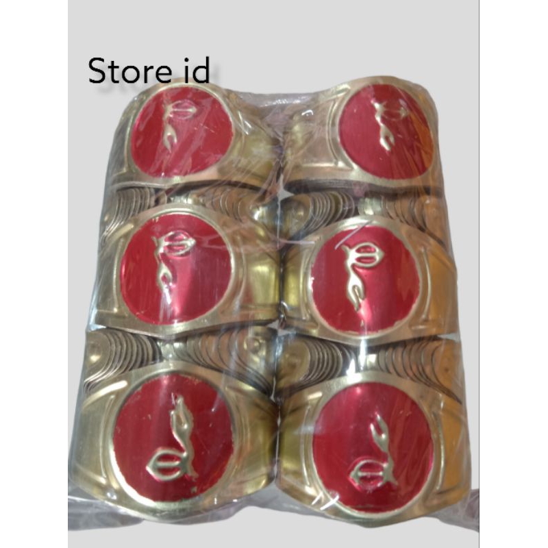 

ring hasduk Pramuka seng merah penggalang per 1pcs