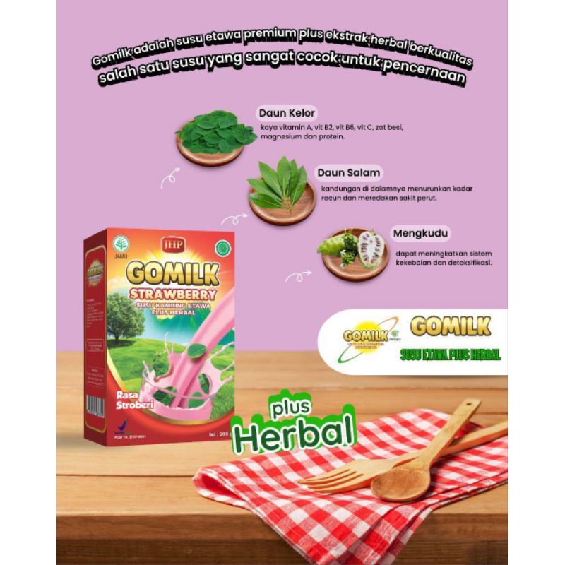 

GOMILK | SUSU KAMBING ETAWA | SUSU KAMBING HERBAL