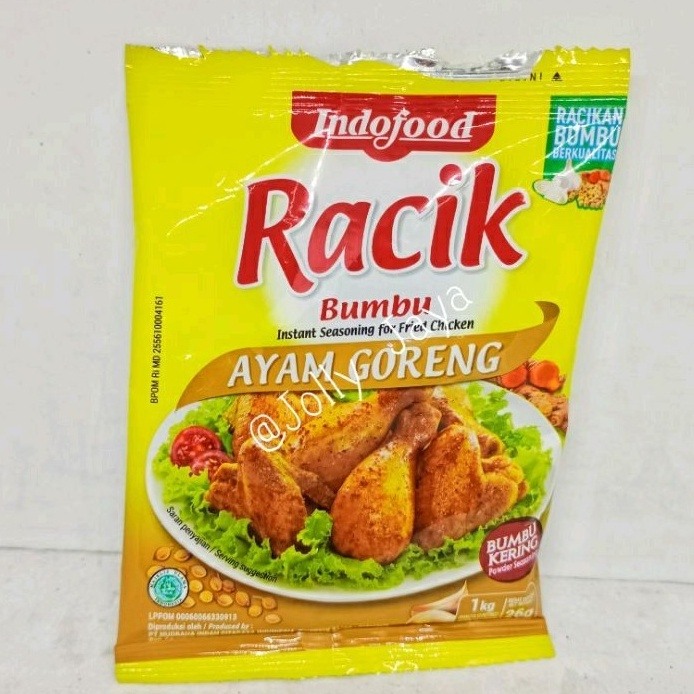 

bumbu pelengkap racik ayan goreng 1 renceng isi 10 sachet