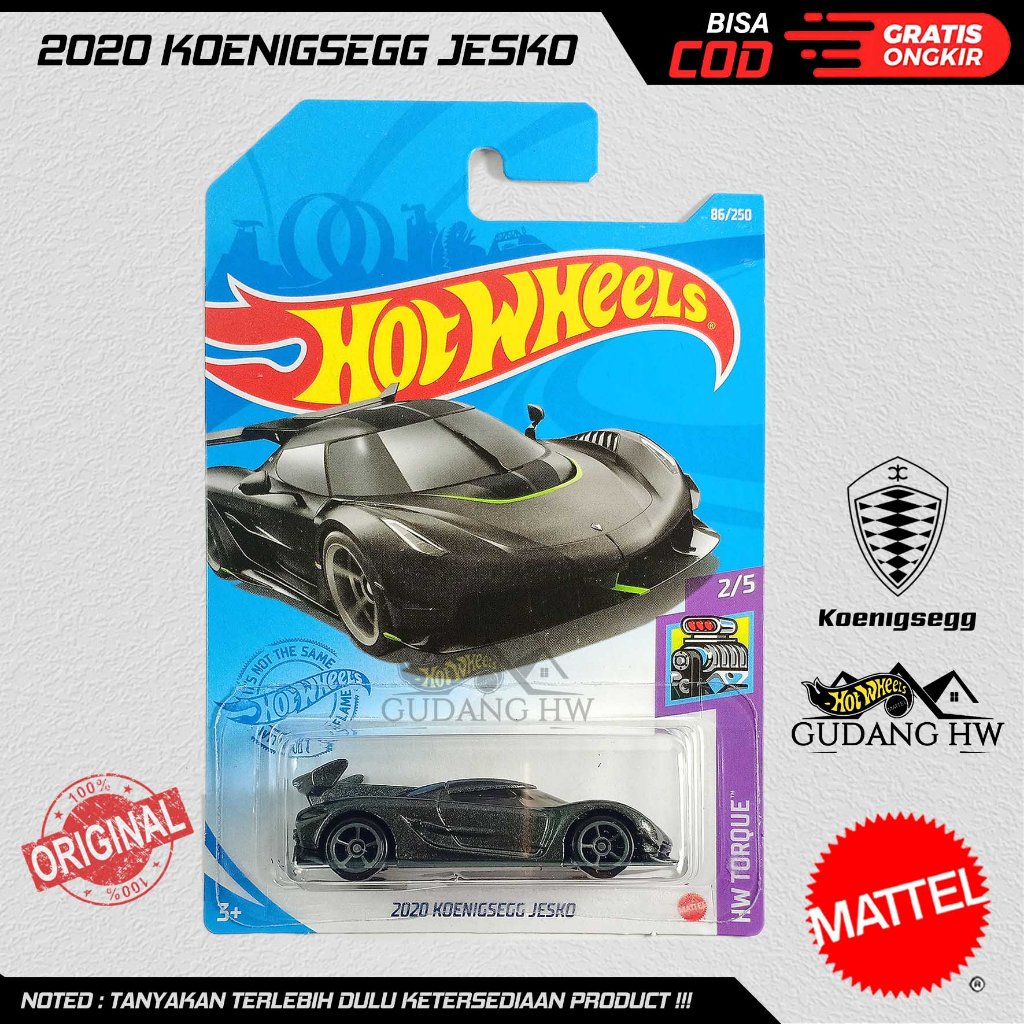 HOT WHEELS KOENIGSEGG JESKO