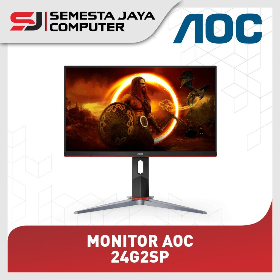 Monitor AOC 24G2SP 24" IPS 165Hz 1ms Frameless Gaming Monitor