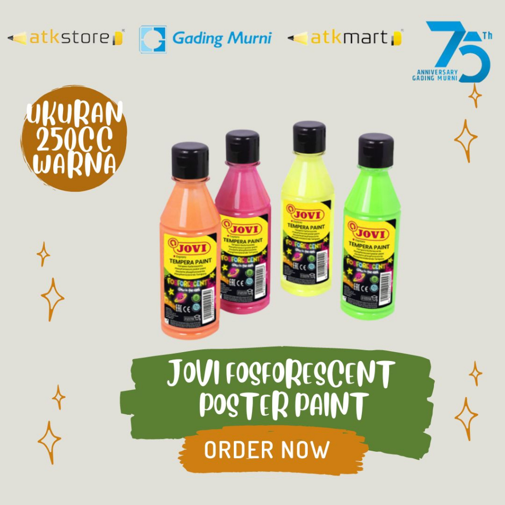 

FOSFORESCENT POSTER PAINT/CAT GLOW IN THE DARK JOVI