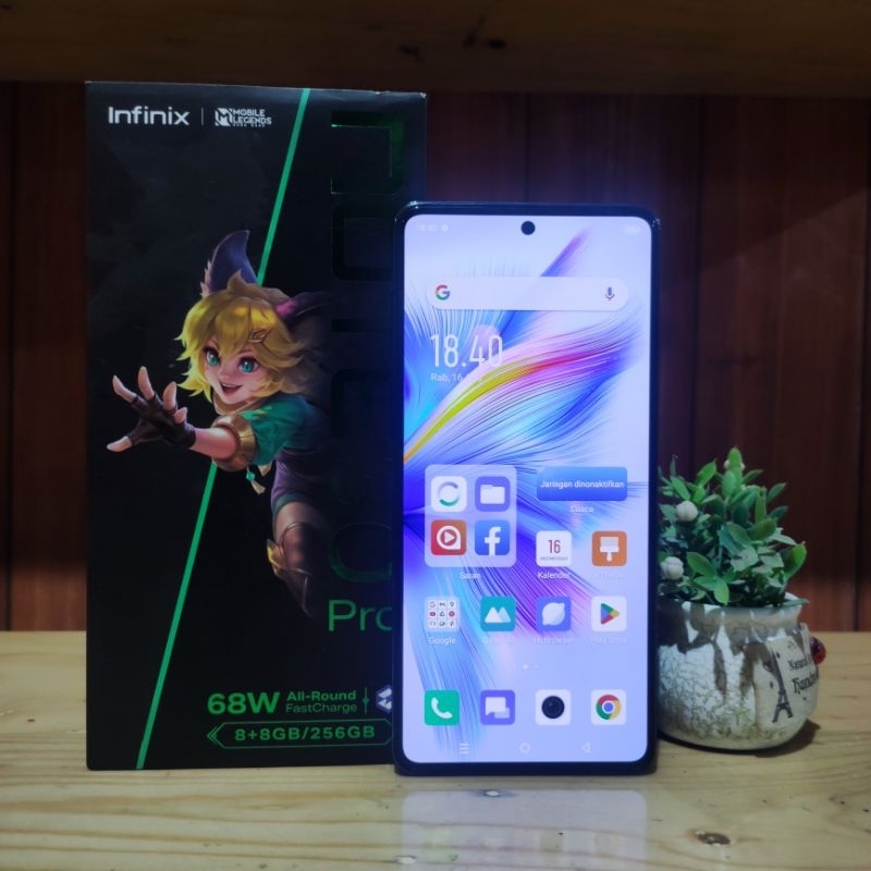 Hp Second Infinix Note 30 Pro 8/256GB fullset ori