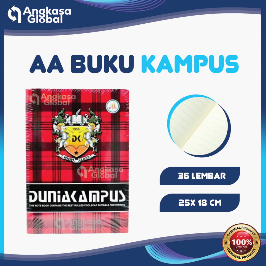 

AA Buku Kampus 36Lembar (1PACK/10BUKU)