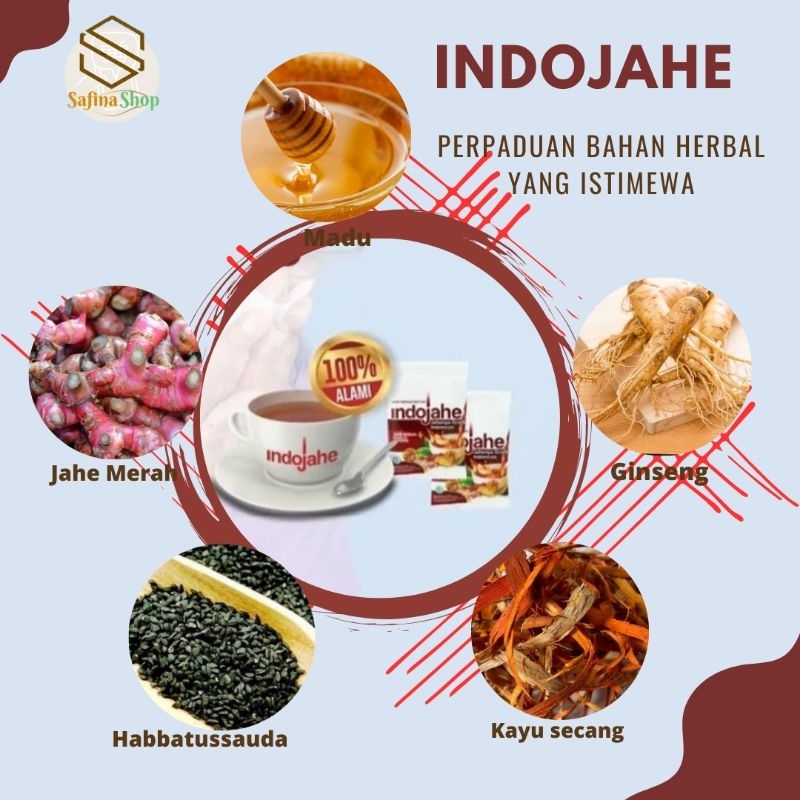 

IndoJahe PREMIUM 10 sachet - Minuman Tradisional Nusantara