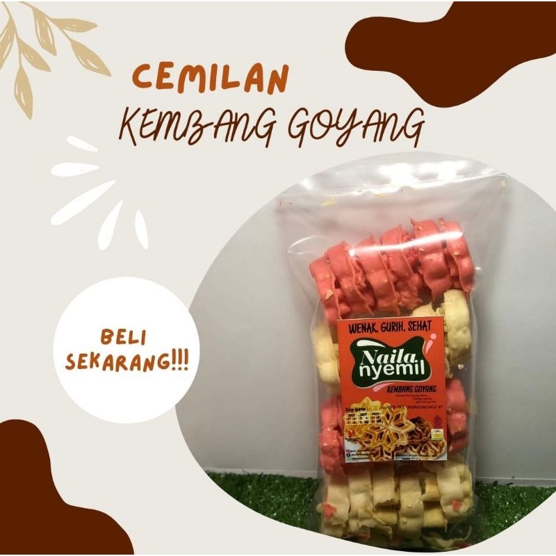 

[Best Seller] Kembang Goyang Naila Nyemil khas Samarinda