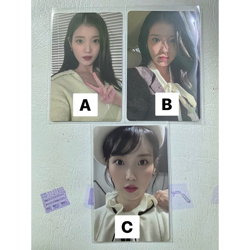 Photocard IU official