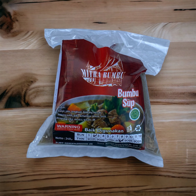 

bumbu sup sapi atau ayam untuk 1kg daging/ayam