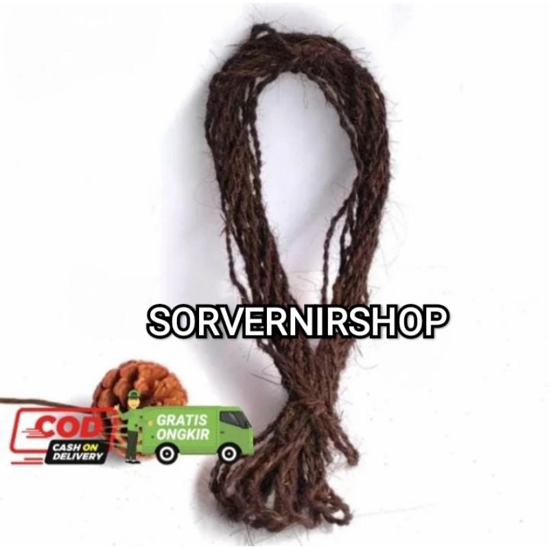 (MURAH) Tali Ijuk Hitam Gazebo Tali Tambang Kecil Panjang 12meter