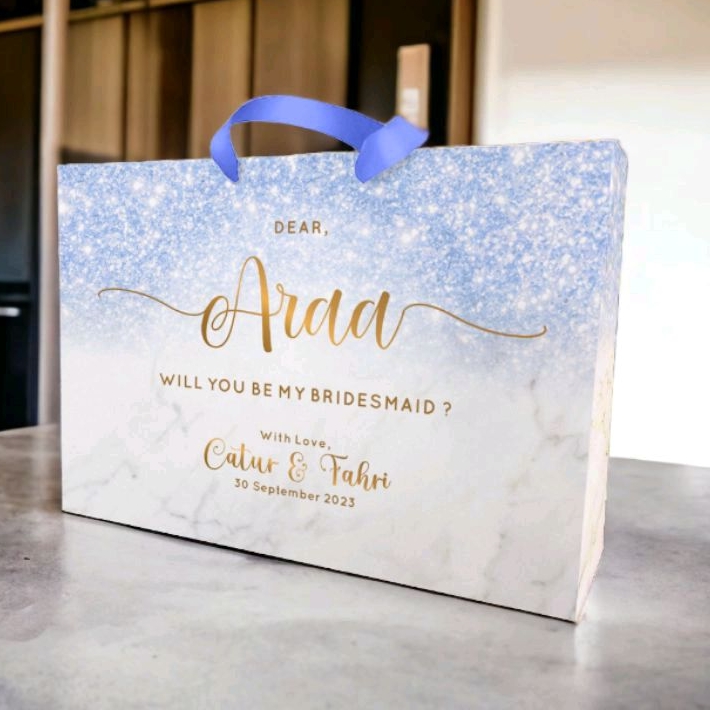 

Paperbag Bridesmaid Tas Kertas Bridesmaid Custom BC