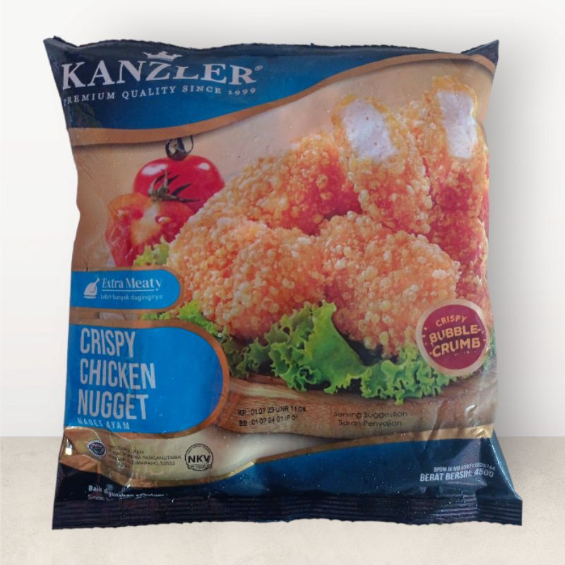 

Nugget Kanzler Crispy Chicken Nugget 450 gram