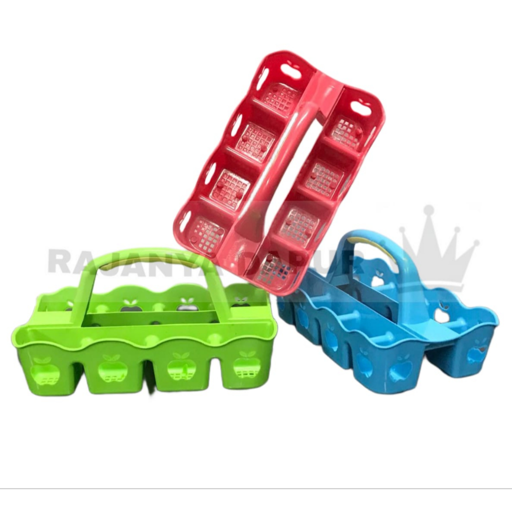 Rak aqua gelas lubang 8 - rak aqua gelas lubang 12-  tempat aqua gelas