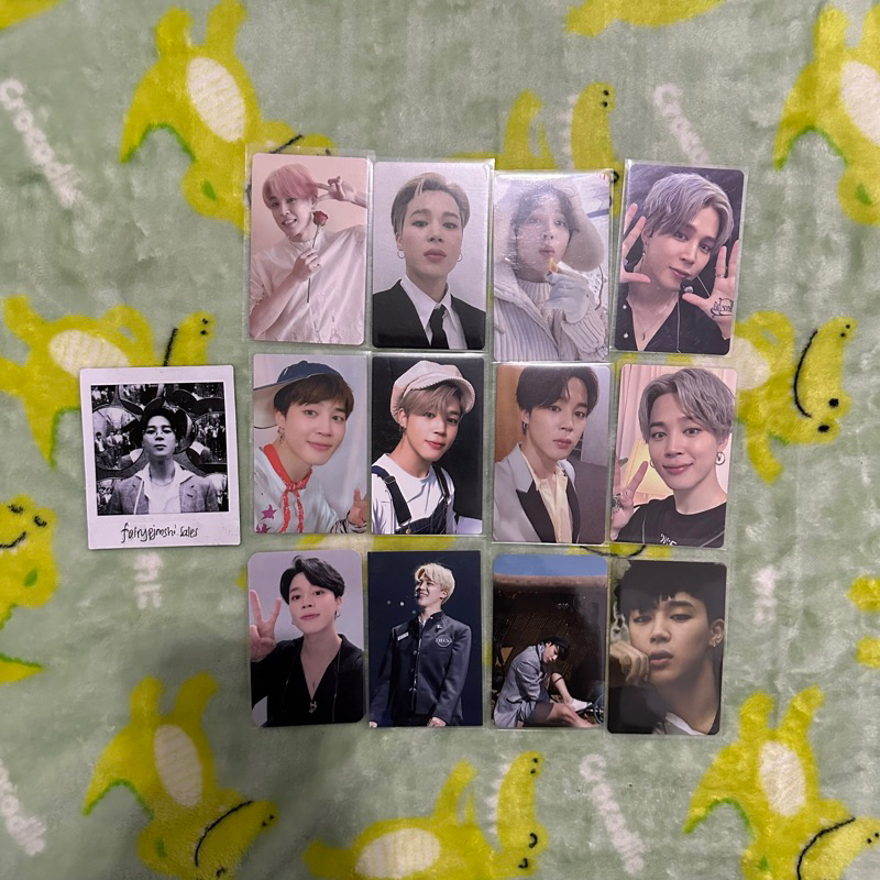 bts official jimin memories dvd memo 2020 photocard pc