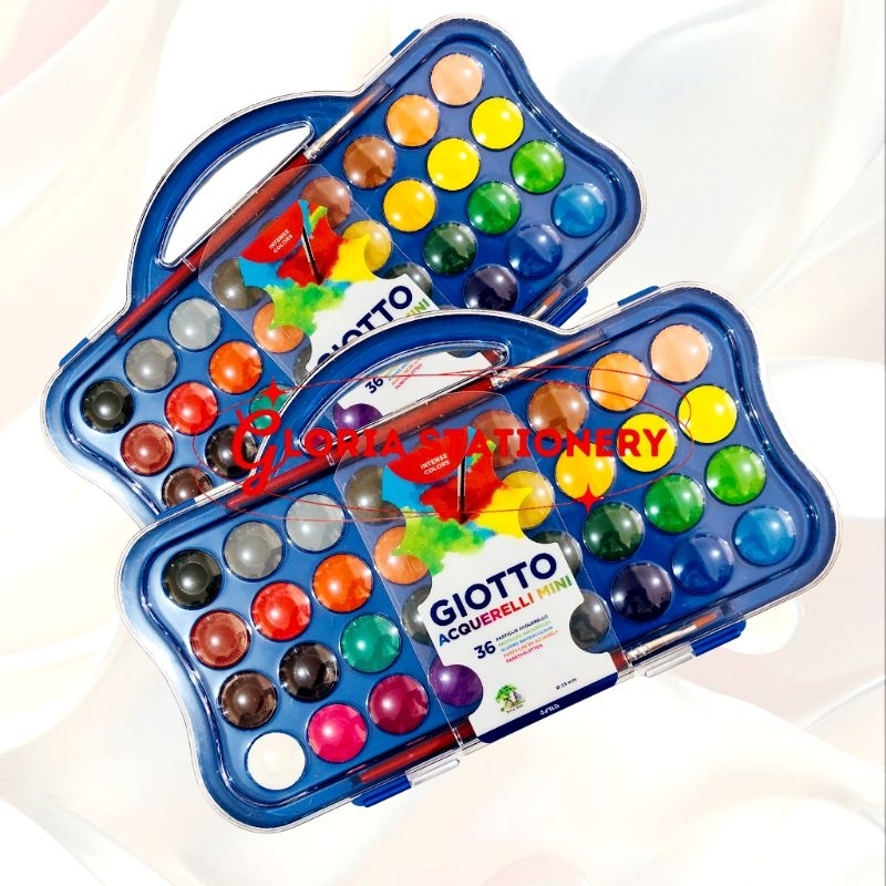 

Giotto water colour 36 colors/Cat air 36 warna Giotto