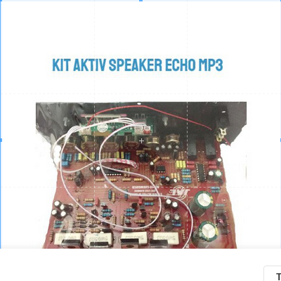 KIT AKTIF SPEAKER ECHO MP3 BLUETOOTH