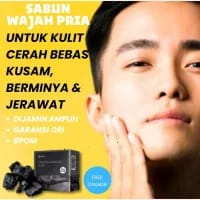 sabun pemutih wajah permanen BPOM] Sabun Pemutih-Wajah Pria Permanen Sabun Muka Pria Jerawat dan Ber