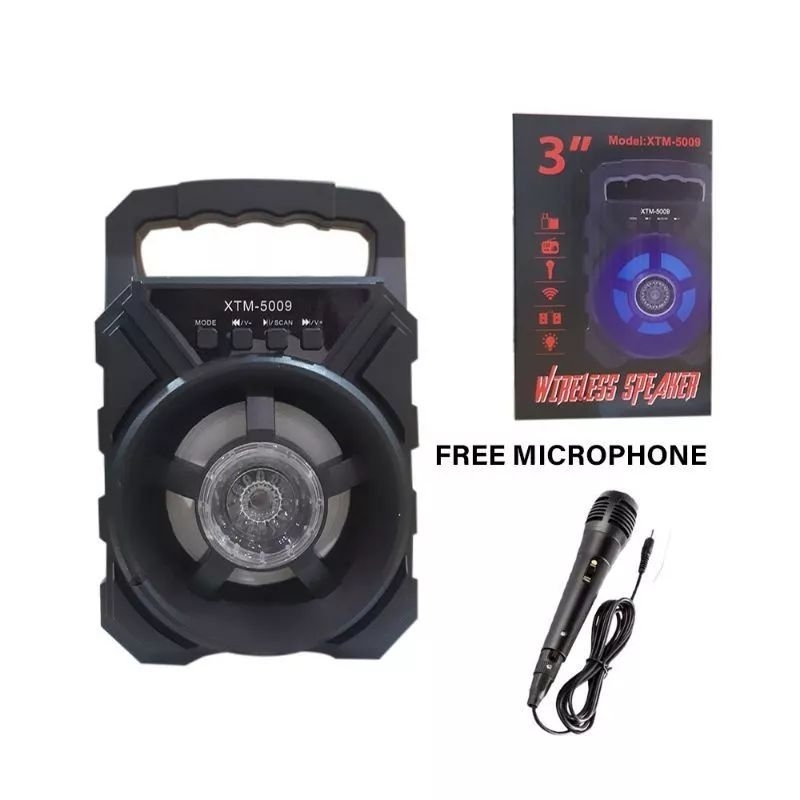 speaker wireless bluetooth free mic