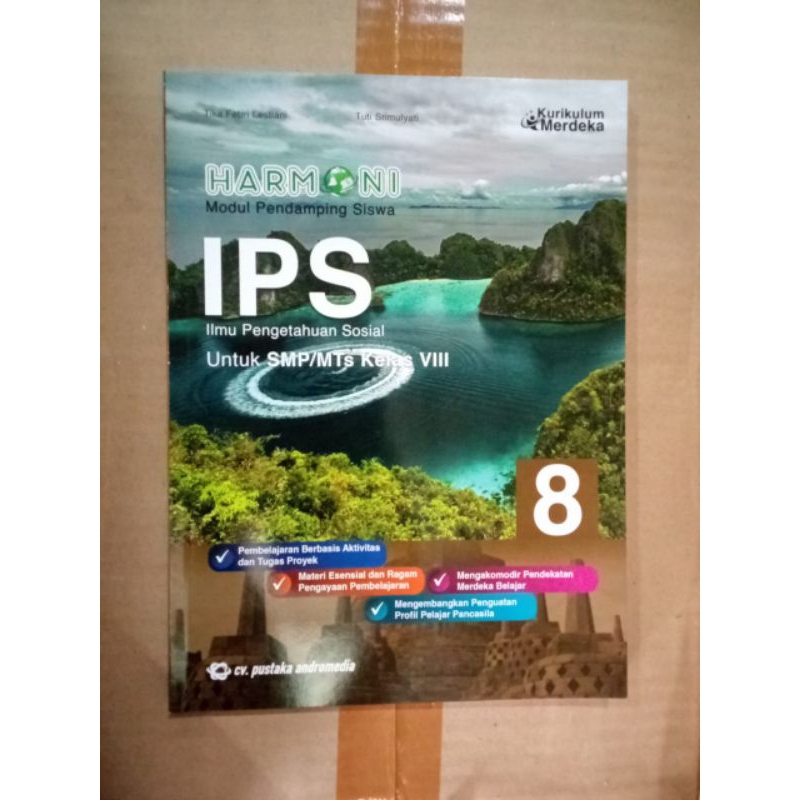 BUKU HARMONI IPS SMP KELAS 8 KURIKULUM MERDEKA